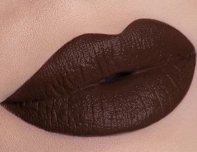 DOSE OF COLORS COSMETICS LIP IT UP SATIN LIPSTICK FUDGE DARK CHOCOLATE BROWN NIB - Image 1 of 4