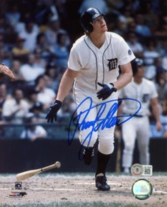 FOTO RUSTY STAUB FIRMATA AUTOGRAFATA 8x10 DETROIT TIGERS ALL STAR BECKETT BAS - Foto 1 di 2