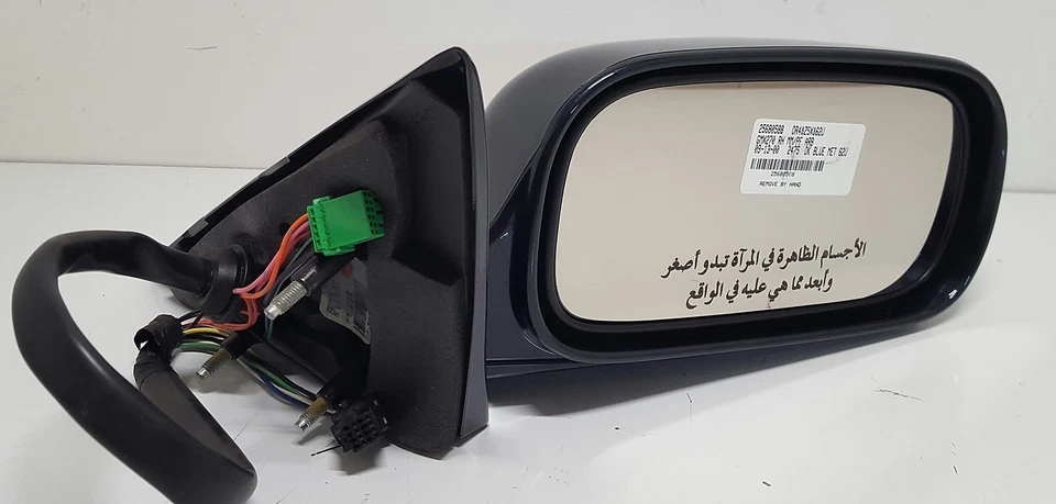 Nuevo espejo retrovisor OEM ARABIC para Cadillac Deville 2000-2005 azul metálico pasajero Foto 1 de 4