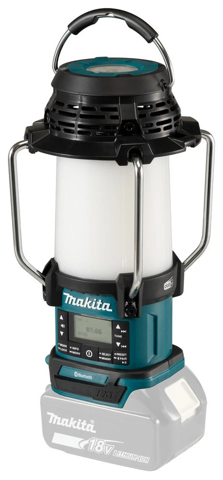 Makita Akku Radio DMR056 mit Laterne 18 V DAB+ FM Camping Leuchte - Bild 1 von 1
