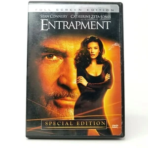 Entrapment (DVD 2002 FS Special Ed) Sean Connery Catherine Zeta Jones - Picture 1 of 3
