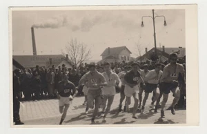 Affectionate Handsome Attractive Muscular Young Men Street Race Snapshot - Picture 1 of 7