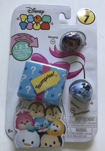 Disney Tsum Tsum Series 7 Moana & Eeyore 1-Inch Minifigure 3-Pack #741 & 156 - Picture 1 of 5