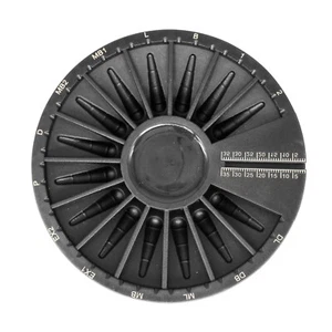 Dental Plastic Plate Gutta Percha Paper Points Disinfection Sterilization Gauge - Picture 1 of 4