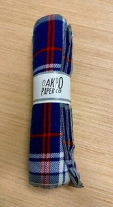 Oakpo Paper Co 12pk Reusable Paper Towel- Blue and Red Flannel - Picture 1 of 1