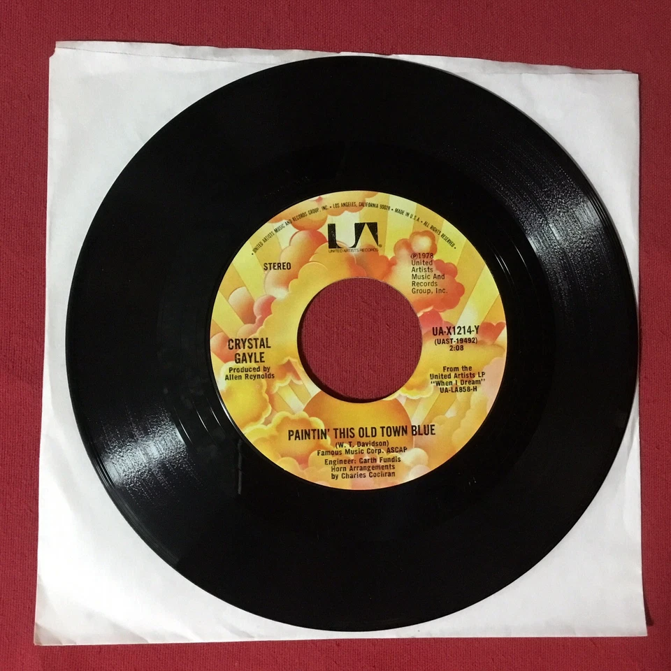 Crystal Gayle – Talking In Your Sleep *1978:7", 45 RPM, Styrene, Stereo, Allied  - Image 1 of 1