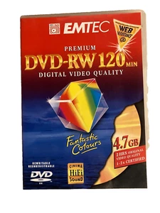 DVD RW Emtec, 4,7 GB (Nr.78) - Bild 1 von 1