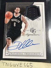 2013-14 Panini National Treasures Deron Williams #GS-DW Patch Auto 24/49 Mint+