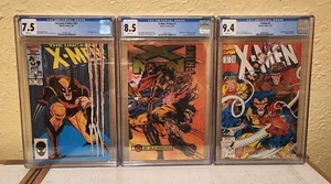 X-Men #207 #4 Prime #1 CGC Graded Comic Book Lot Marvel Selene Onslaught Omega - Picture 1 of 16