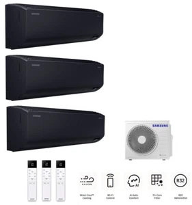 SAMSUNG WindFree Avant S2 Black Multi 3x2,0kW Klimaanlage R32 Aggregat 6,8kW - Bild 1 von 8