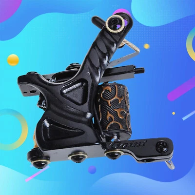 Tattoo Coils 10 Wrap for Tattoo Machine Liner Shader Lightweight Black Y21 - Image 1 of 4