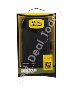 Oem Otterbox Defender Rugged Case Cover/Clip Combo For HTC 1 One 2 II M8 Black - Picture 1 of 1