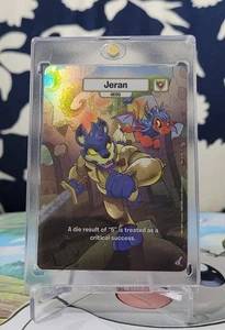 Neopets TCG Battledome Champions Of Meridell Jeran Hero Foil Full Art - Picture 1 of 4