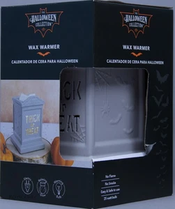Halloween Collection Trick or Treat Tombstone Electric Wax Warmer NIB - Picture 1 of 3