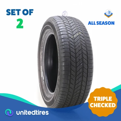 Set of (2) Used 275/60R20 Bridgestone Alenza AS Ultra 115H - 7.5/32 - Image 1 of 4