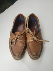 Sperry Top-Sider Schuhe 7 M Größe braun Leder Damen - Bild 1 von 11