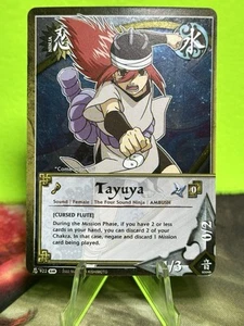 Tayuya - N-922 - Common - 1st Edition - Foil Fangs of the Snake NM/LP - Naruto - Picture 1 of 6