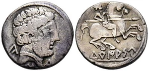 TURIASO (Tarazona, Zaragoza). Denario. (Ar. 2,87g/18mm). 120-20 a.C. (FAB-2412) - Imagen 1 de 1