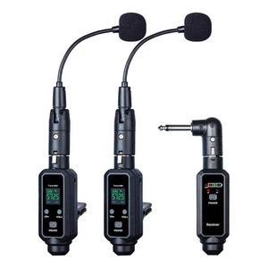 Kit émetteur et récepteur sans fil UHF pour saxophone avec distorsion minimale - Zdjęcie 1 z 14
