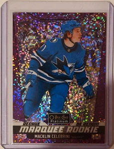 Macklin Celebrini #257/299 Violet Pixels RC 2024-2025 O Pee Chee Platinum OPC SP - Bild 1 von 2