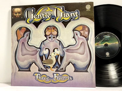 Gentle Giant - Three Friends LP - Vertigo 6360070A - Tested EX Vinyl Italy - S2 - Image 1 of 2