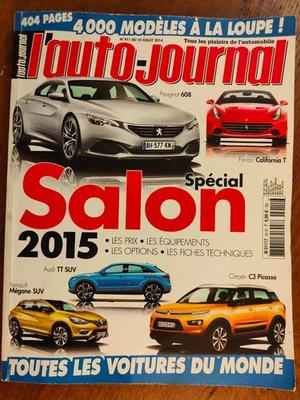 Numéro Spécial salon de l’Auto-Journal modèles 2015, parution juillet 2014 - Photo 1/3