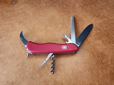 Navaja de Bolsillo Vintage Victorinox Hunter Ejército Suizo Multi Herramienta 111mm Bloqueo Deslizante  Foto 1 de 4