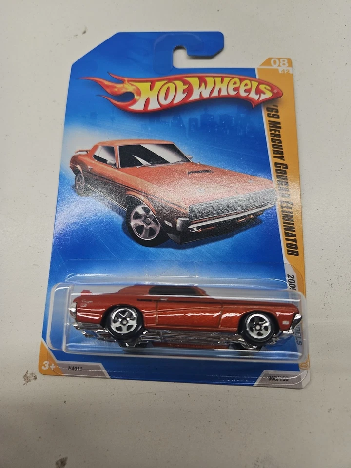 Hot Wheels 2009 New Models ’69 MERCURY COUGAR ELIMINATOR Burnt Orange w/5s 8/42 - Image 1 of 2