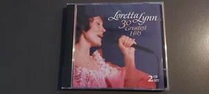 new! SEALED 2 CDS RARE 2001 LORETTA LYNN 30 GREATEST HITS HONKY TONK COUNTRY - Picture 1 of 2