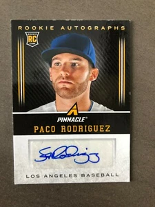 Los Angeles Dodgers PACO RODRIGUEZ autographed 2013 Pinnacle - Certified - Picture 1 of 1