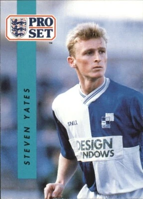 1990-91 Pro Set England #259 Steven Yates (RC) Rookie Card - Image 1 of 2