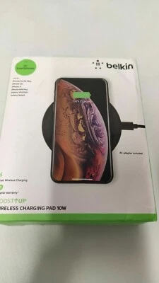 Belkin Qi Wireless Charging Pad-Schwarz UR - Bild 1 von 2