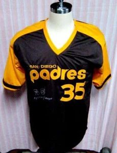 RANDY JONES SIGNIERT SAN DIEGO PADRES TRIKOT 76 CY JUNKMAN TSP #1 - Bild 1 von 3