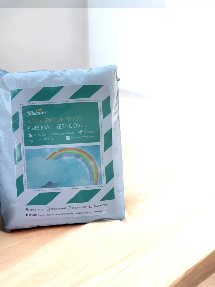 Protector de colchón impermeable para cuna 52"x 28" Foto 1 de 1
