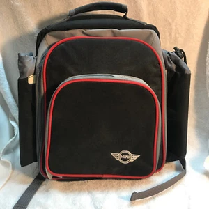 Mini Cooper Picnic Backpack Set For Two People Never Used. Authentic BB - Picture 1 of 9