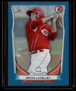 2014 Bowman Draft #DP115 Gavin LaValley Blue #/399 - Picture 1 of 2