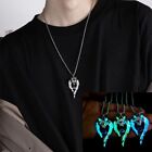 Hiphop Animal Sweater Chain Glow In The Dark Glowing Necklace  Men Boy