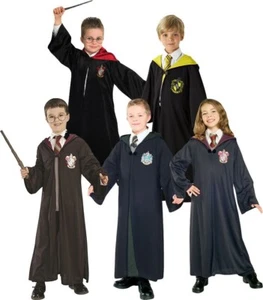 Para adultos y niños Harry Potter Hogwarts Gafas Corbata Varita Capa Capa Vestido Disfraz - Imagen 1 de 6