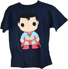 Superman Pop Heroes DC Comics Boys T-Shirt Small 6/8