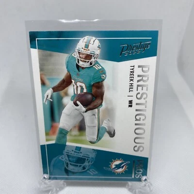 2022 Prestige #PP-7 Tyreek Hill PRESTIGIOUS PROS Insert - Image 1 of 2