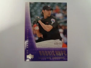 Tarjeta Brandon Webb 2003 Upper Deck Authentics #116 serie #503/999 - Imagen 1 de 2