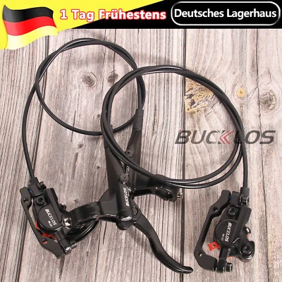 Coppia BUCKLOS MTB Bici Kit Freno a Disco Idraulico Freno Con Adattatore 160