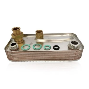 Scambiatore Secondario 14 Piastre Caldaie Hermann Saunier Duval H015002479 Micra - Foto 1 di 3