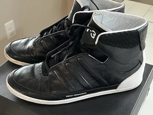 ADIDAS Y-3 POR YOHJI YAMAMOTO HONJA HIGH NEGRO #8,5 US $337 - Imagen 1 de 7