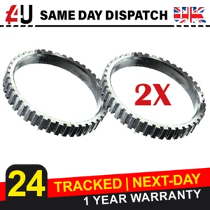 2X ABS Reluctor Ring para Chrysler Voyager (84mm ID) Delantero Izquierda y Derecha - Imagen 1 de 4