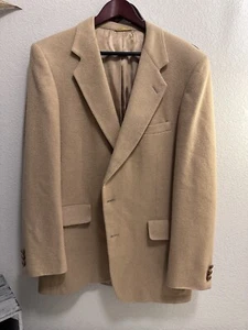 Premier Edition Kuppenheimer 100% Camel Hair Blazer Loomed by Warren of Staffor - Picture 1 of 10