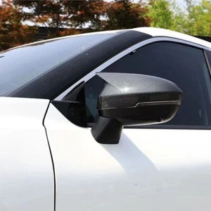 Carbon Look Side Wing Mirror Cover Caps Sport Add on For Nissan Rogue 2021 on - Bild 1 von 8