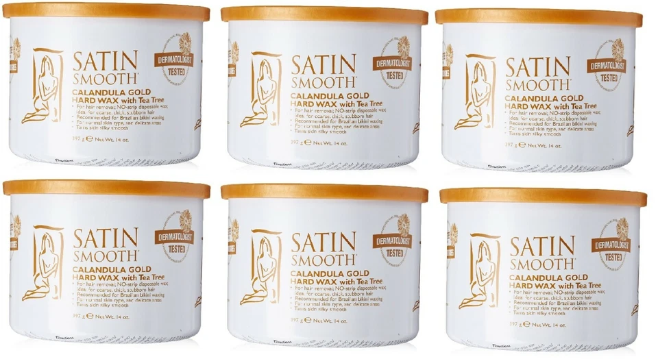 Satin Smooth Calendula Gold Hard Wax 14 oz. - Pack of 6 - Image 1 of 1