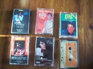 Elvis Presley Cassette Tapes Lot Of 6 RCA - Picture 1 of 2