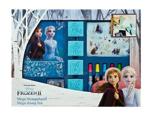 Frozen Stempelspaß Stempel mit Elsa Anna und Olaf für kreative Kunstwerke - Bild 1 von 2
